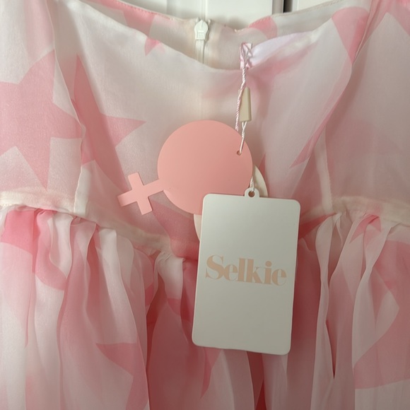 Selkie French Puff Pink Powdered Star Size Large - Picture 6 of 9